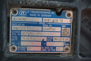 ZF N/A 2014 - 12AS2130TDM12 image 5