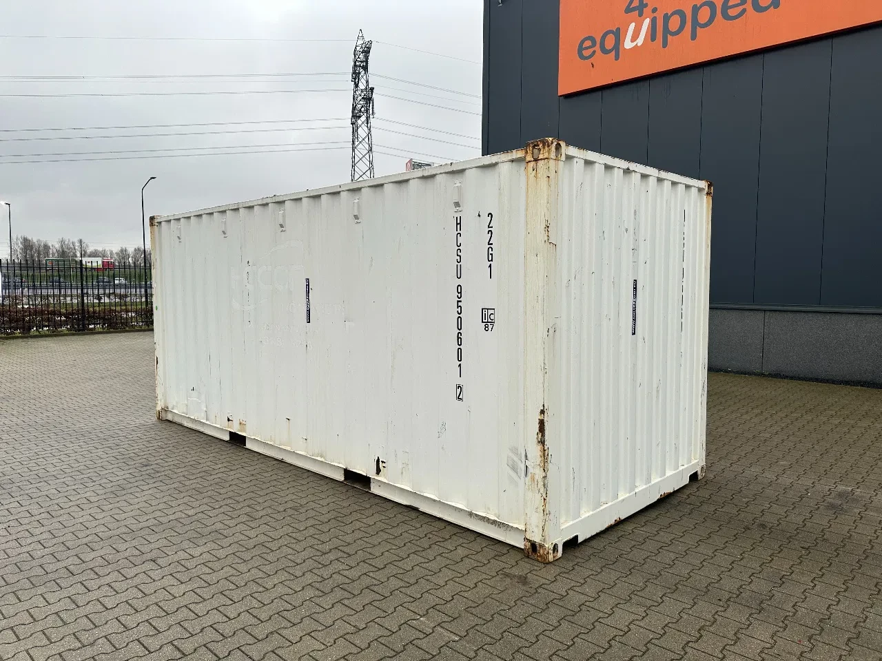 2022 - nice 20FT DV 8'6" container with valid CSC: 01/2028 / 2x available obrázek 21