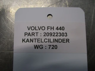 Volvo - 20922303 Cabine Kantel Cilinder obrázek 3 náhled