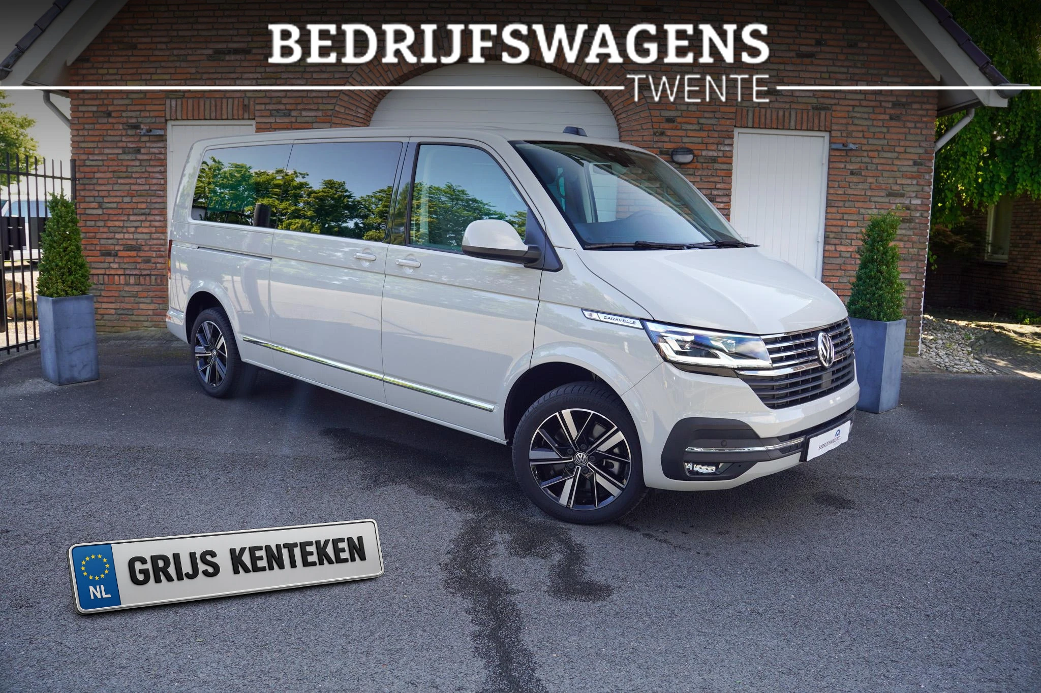 Volkswagen Transporter 2024 - T6.1 CARAVELLE 204PK DSG FULL OPTIONS L2H1 DC LAATSTE afbeelding 1