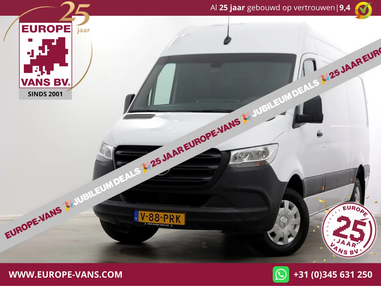 Mercedes-Benz Sprinter 2018 - 316 CDI 163pk RWD L2H2 Airco/Navi/Camera/Trekhaak 3500kg 11-2018 immagine 1