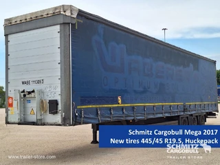 Schmitz Cargobull Semitrailer Curtainsider Mega 2017 afbeelding 2 miniatuur