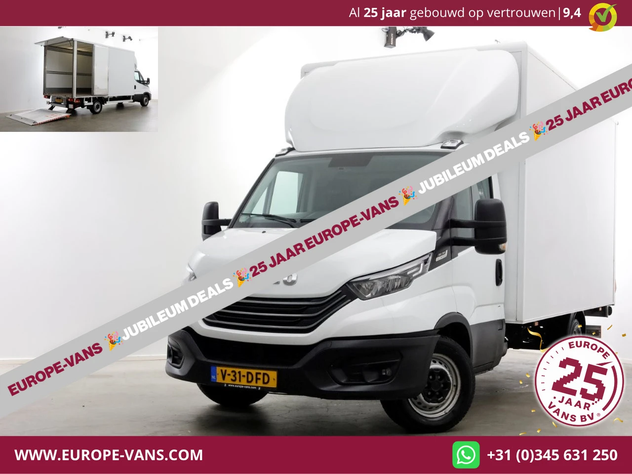 Iveco Daily 2024 - 35S16 3.0 160pk HiMatic Automaat Bakwagen met laadklep en zijdeur 02-2024 imagen 1