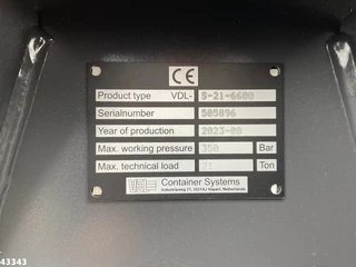 Volvo FM 430 Euro 6 VDL 21 Ton haakarmsysteem 2023 - N/A bild 19