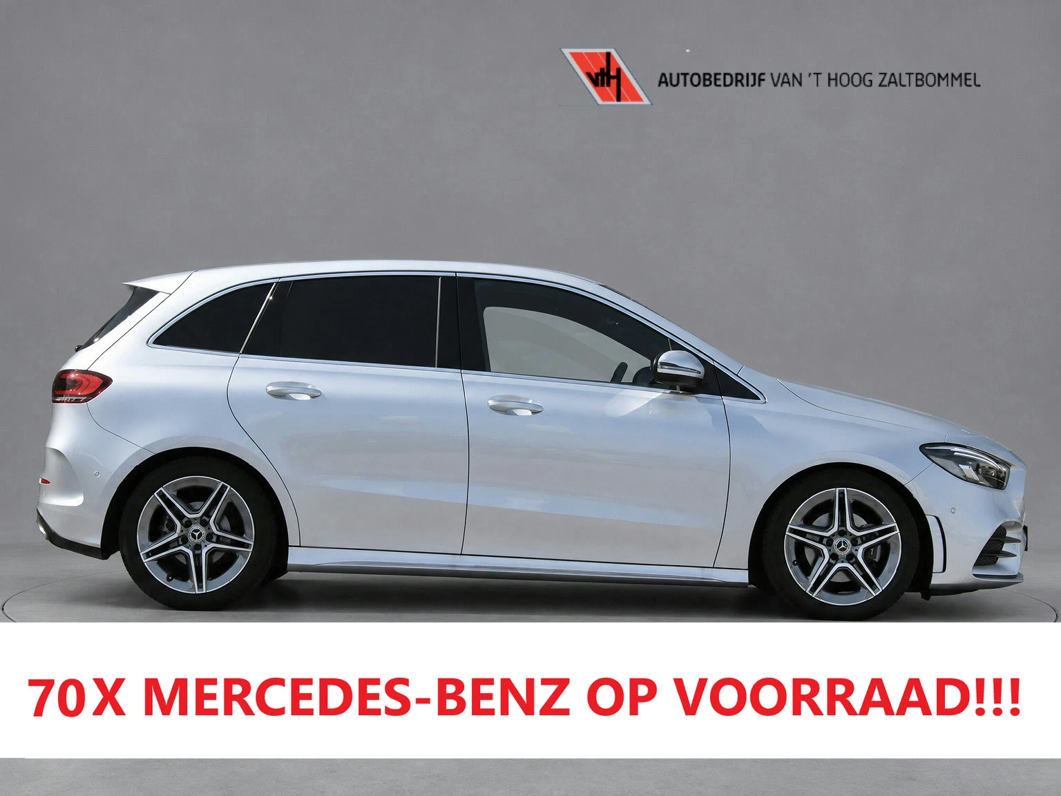 Mercedes-Benz B-Klasse 2019 - 180 AUT7 AMG LINE SFEER KEY-LESS GO CARPLAY <<43.554KM>> afbeelding 1