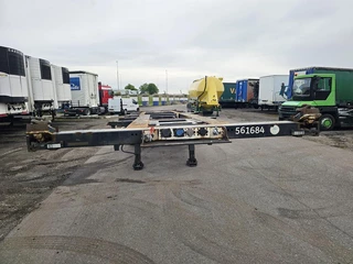 Krone SD | CONTAINER CHASSIS 40 FT 2 X 20 FT |BPW DRUM| APK TUV 22-07-2026. 5 PIECES. 2015 - N/A image 7