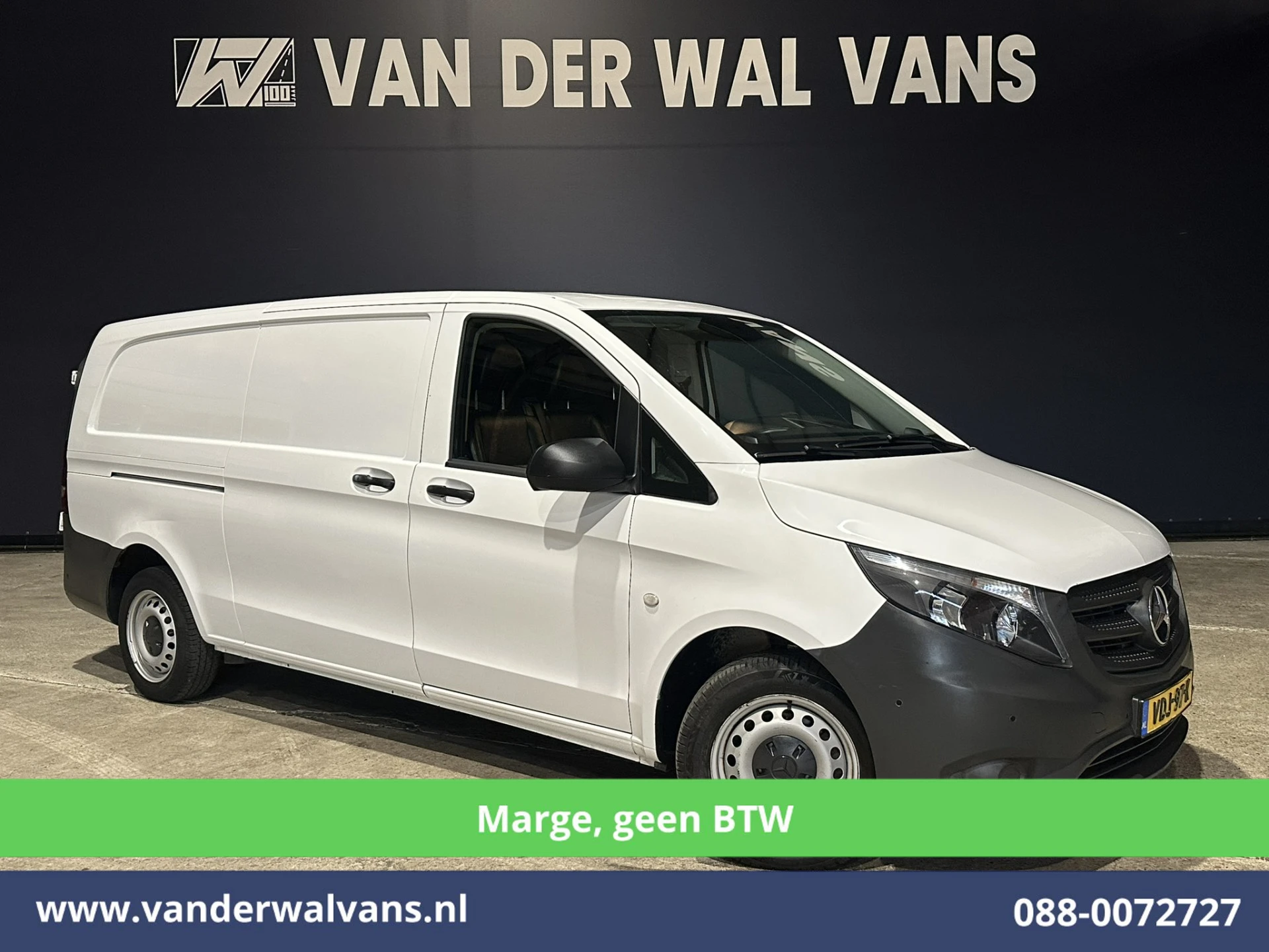 Mercedes-Benz Vito 2019 - 111 CDI 115pk **MARGE, geen BTW** L3H1 Euro6 Airco | Camera | Navigatie | Cruisecontrol afbeelding 1