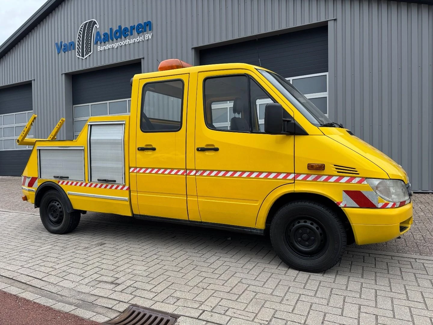 Mercedes-Benz Sprinter 2001 - 313, Crewcab, Recovery Truck, Hubbrille, Lepel afbeelding 2