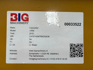 Caterpillar 140M 2010 - N/A bild 35