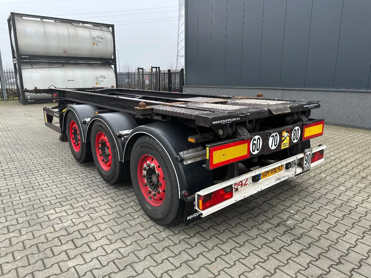 Van Hool 2005 - 20FT Tipping-chassis, ADR (EX/II, EX/III, FL, AT), SAF, 2 liftaxles obrázek 13