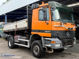 Mercedes-Benz Actros 1831 4x4 Hub reduction, Leaf springs, EPS, Original mileage! TC11246