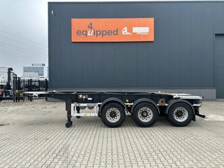 Van Hool 2009 - 20FT ADR CHASSIS / empty weight 3.300kg / SAF DRUM / liftaxle / ALCOA / NL-chassis afbeelding 2 miniatuur
