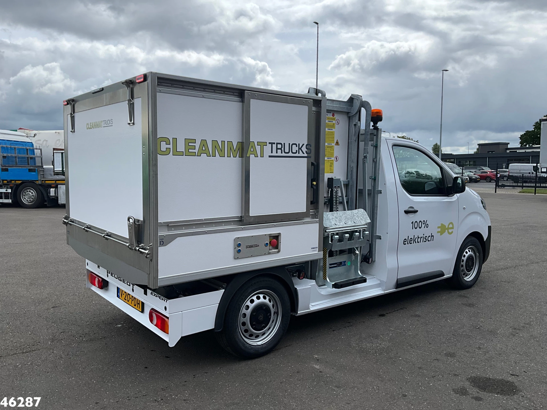 Peugeot e-Expert 2026 - 100% elektrisch kippende zijlader imagen 8