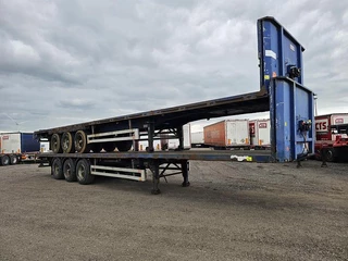 Pacton 3 AXLE FLATBED TRAILER BPW DRUM 2004 - N/A imagem 2