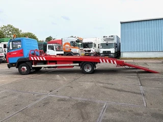 Mercedes-Benz LK 1991 - 814 RECOVERY TRUCK / CAR-MACHINE TRANSPORTER (6-CILINDER / MANUAL GEARBOX / FULL STEEL SUSPENSION / WINCH / HYDRAULIC RAMPS) imagen 6