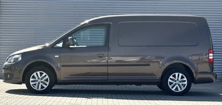 Volkswagen Caddy 2012 - 1.6 TDI Maxi Bruin metalic DSG automaat MARGE bild 7