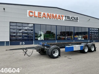 Floor 3-assige containeraanhangwagen 1995 for sale