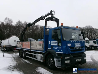 Iveco Stralis 2011 - 310 EEV 6x2 RHD + Atlas 120.2E zdjęcie 2 miniatura