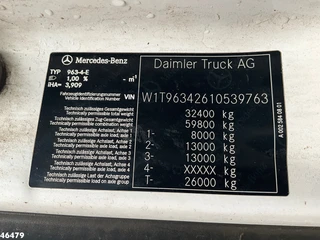 Mercedes-Benz Actros 2021 - 3348 6x4 Euro 6 Kiphydrauliek High Performance Engine Brake image 24