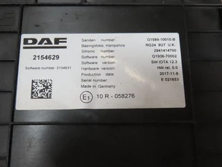 DAF N/A - 2154629 climate control D image 2