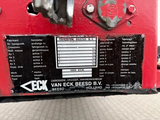 Van Eck N/A 1996 - Thermo King SMX *Defect* BPW-Axle / Laadklep image 15