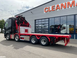 Volvo FH 2016 - 540 8x4 HMF 85 Tonmeter laadkraan + Fly-Jib Just 222.786 km! obrazek 4