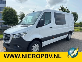 Mercedes-Benz Sprinter 2024 - 317CDI L2H1 Dubbelcabine 6+1 Pers Automaat Airco Navi Camera 3500KG Trekhaak NIEUW BPM VRIJ imagen 1