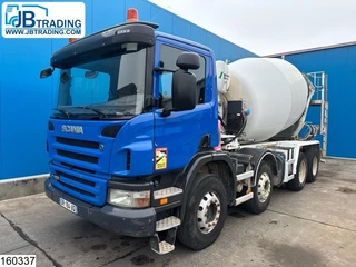 Scania P 420 EURO 5, Retarder, 9m3, Steel suspension