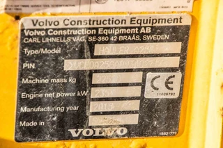 Volvo N/A 2015 - DUMPER A25G bild 8