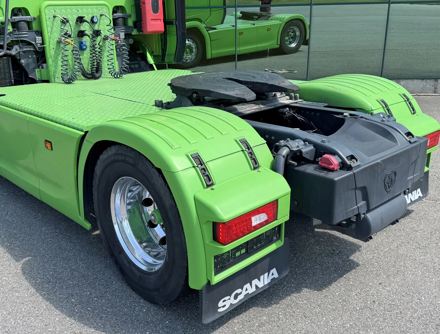 Scania R 2019 - R450 NGS 2X TANKS PARK AIRCO ONLY 738.000 KM 4-POINT AIRSUSPENSION BELGIUM TRUCK obrázek 20
