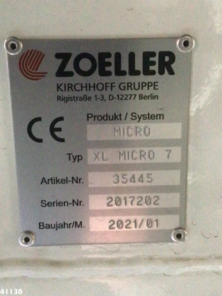FUSO Canter 2021 - 9C18 Zoeller 7m3 immagine 8