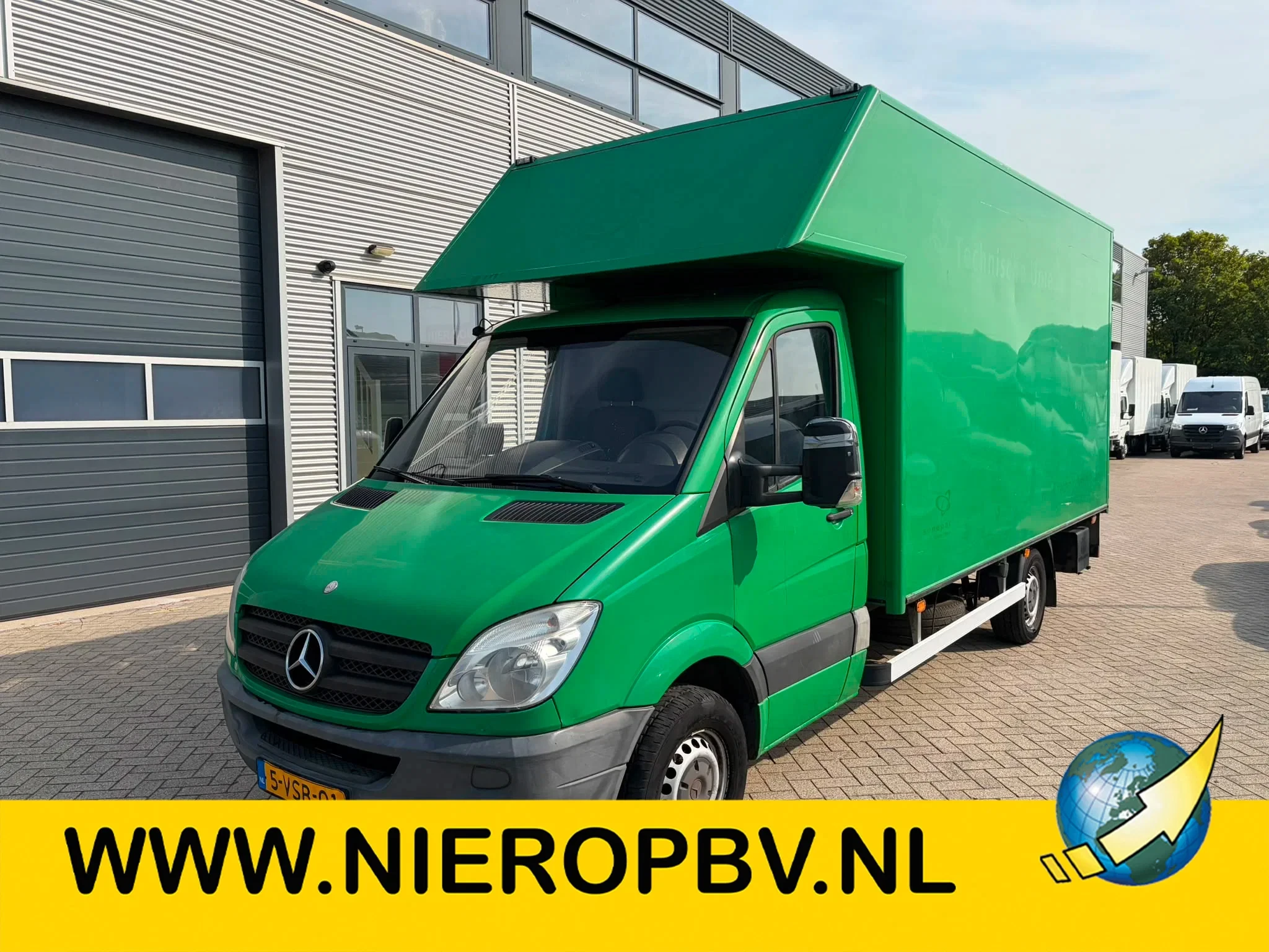 Mercedes-Benz Sprinter 2011 - 313CDI Bakwagen + Laadklep Automaat Airco afbeelding 1
