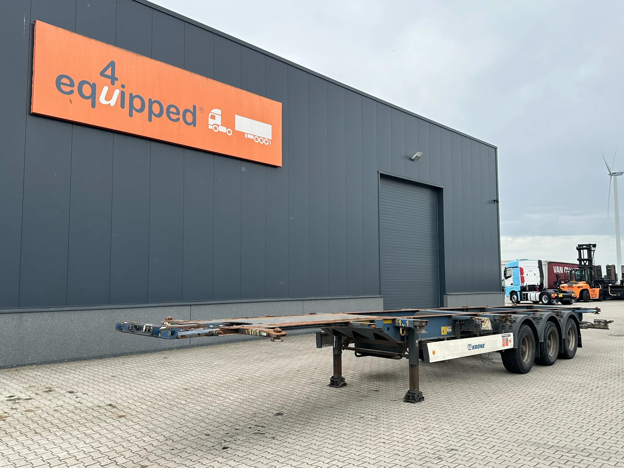Krone 2013 - 40FT/45FT chassis / BPW+drumbrakes afbeelding 1