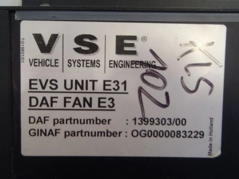 DAF - 1399303 VSE / EVS UNIT OG0000083229 zdjęcie 3