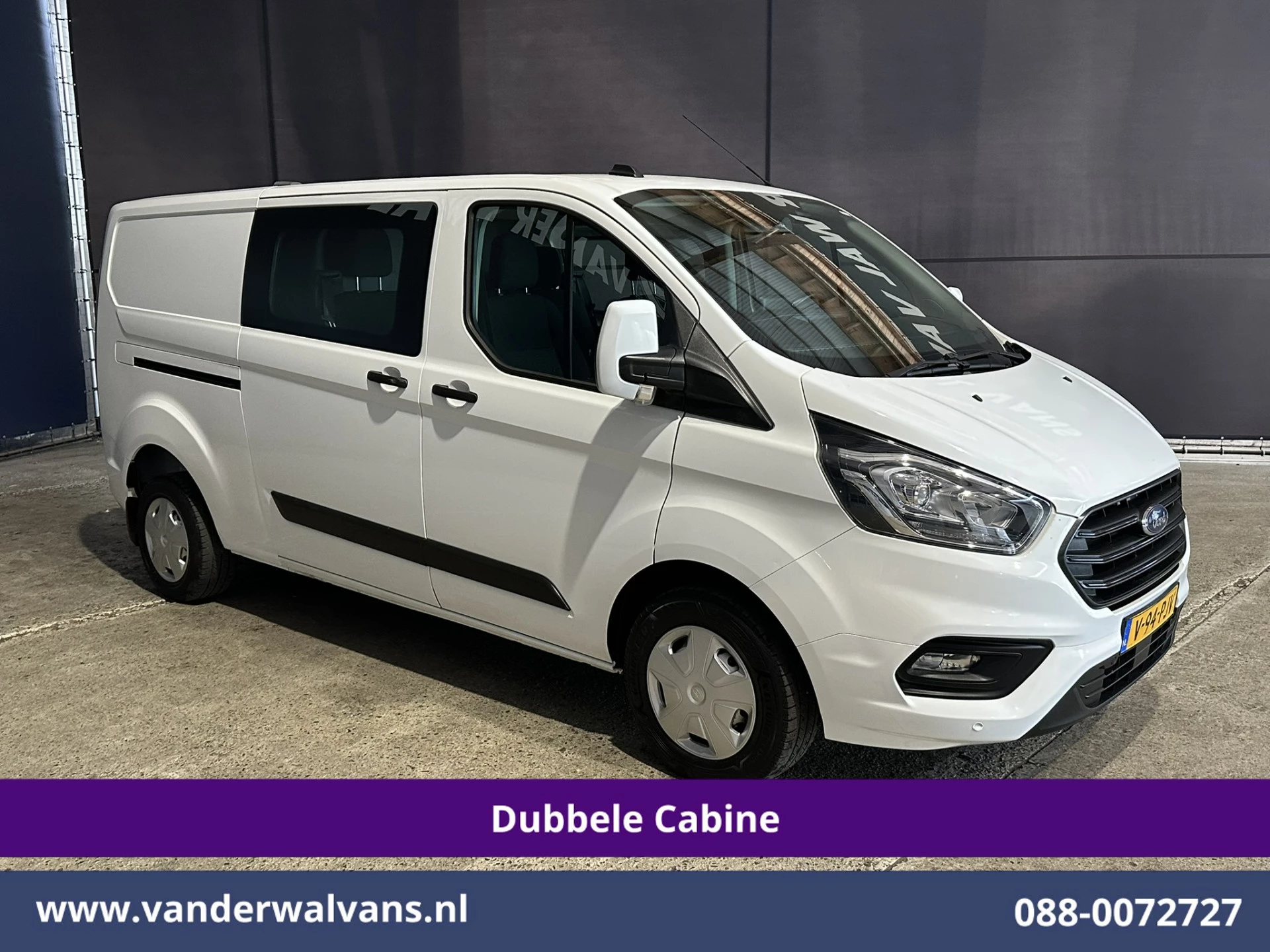 Ford Transit Custom 2021 - 2.0 TDCI 130pk L2H1 Dubbele Cabine Euro6 Airco | 5-Zits | Navigatie | Apple Carplay | LED | Cruisecontrol image 10