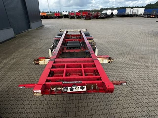 Krone N/A 2009 - 2-axle 20FT chassis, BPW + drumbrakes, airsuspension, empty weight: 3.180kg, 2x available imagen 5