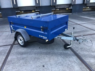 Stema N/A - Enkel as Dekselwagen - 750 kg - Blauw obrazek 10