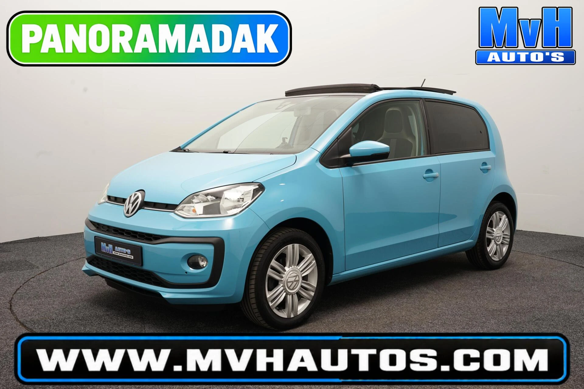 Volkswagen up! 2018 - 1.0 BMT high up!|PANO|CAMERA|CRUISE|ORG.NL afbeelding 1