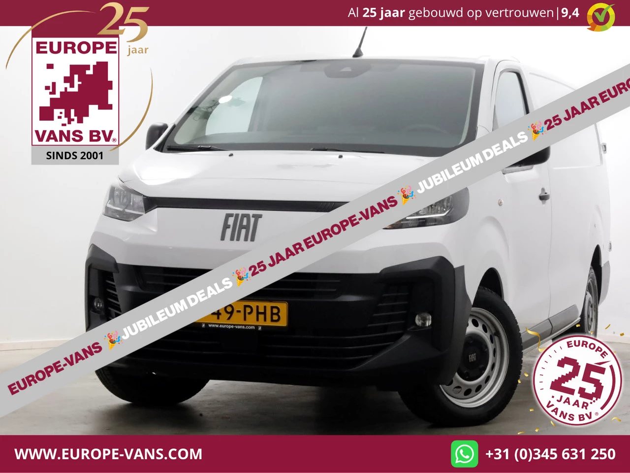 Fiat Scudo 2024 - 2.0 Diesel 145pk Automaat L3 Airco/Navi/Camera 12-2024 zdjęcie 1