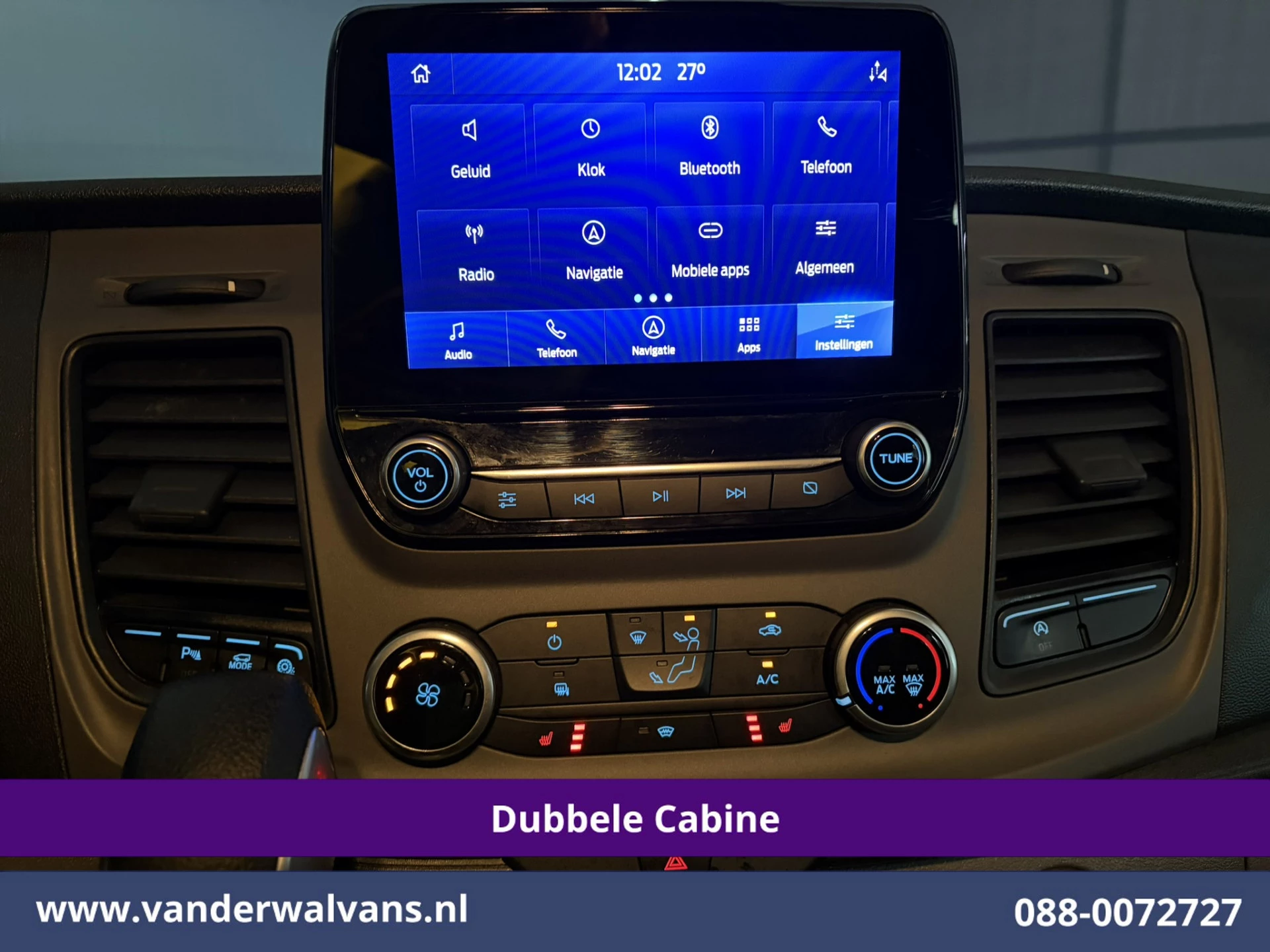 Ford Transit Custom 2020 - 2.0 TDCI 131pk Automaat L2H1 Dubbele Cabine Euro6 Airco | Xenon | 6-Zits | Camera | Apple Carplay | Adaptieve Cruisecontrol zdjęcie 19