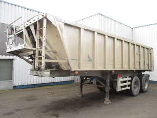 Stas N/A 2000 - 2 Axle , tipper trailer , spring suspension, Drum brakes imagen 1