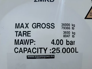 Welfit Oddy N/A 2007 - 20FT ISO Tankcontainer /  25.050L / UN-Portable T11 / 5Y-test 09-2028 imagen 12