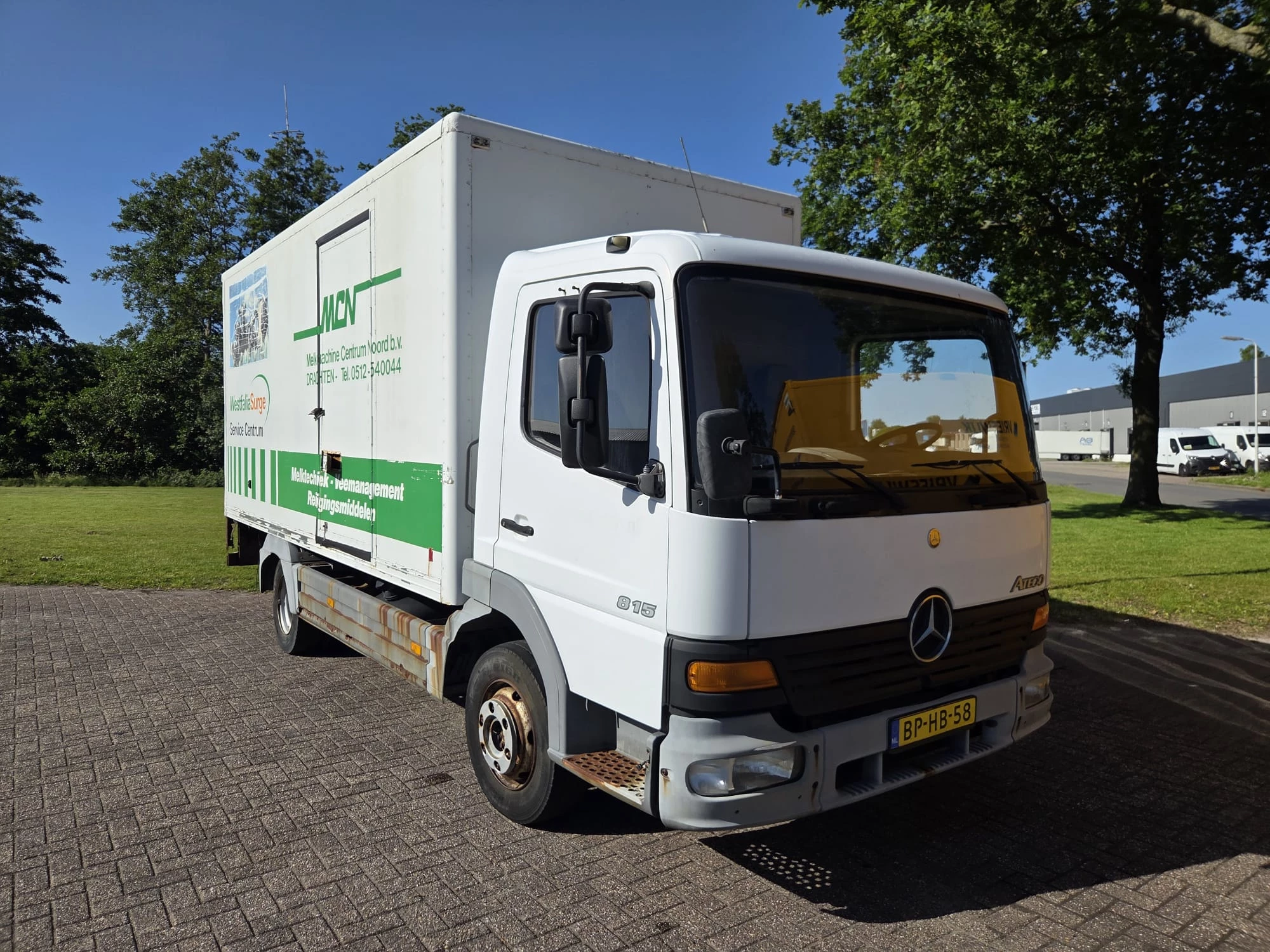 Mercedes-Benz Atego 2004 - 815 Full Steel Suspension afbeelding 3