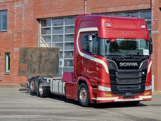 Scania R 2019 - R580 V8 NGS Highline 6x2*4 - Chassis - Loadlift - Retarder - Full air - Steering axle te koop