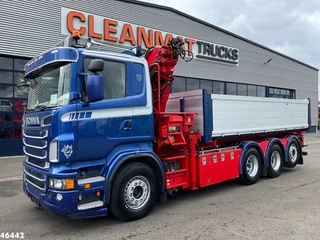 Scania R 2013 - 560 V8 8x4 Retarder Hiab 24 Tonmeter laadkraan te koop