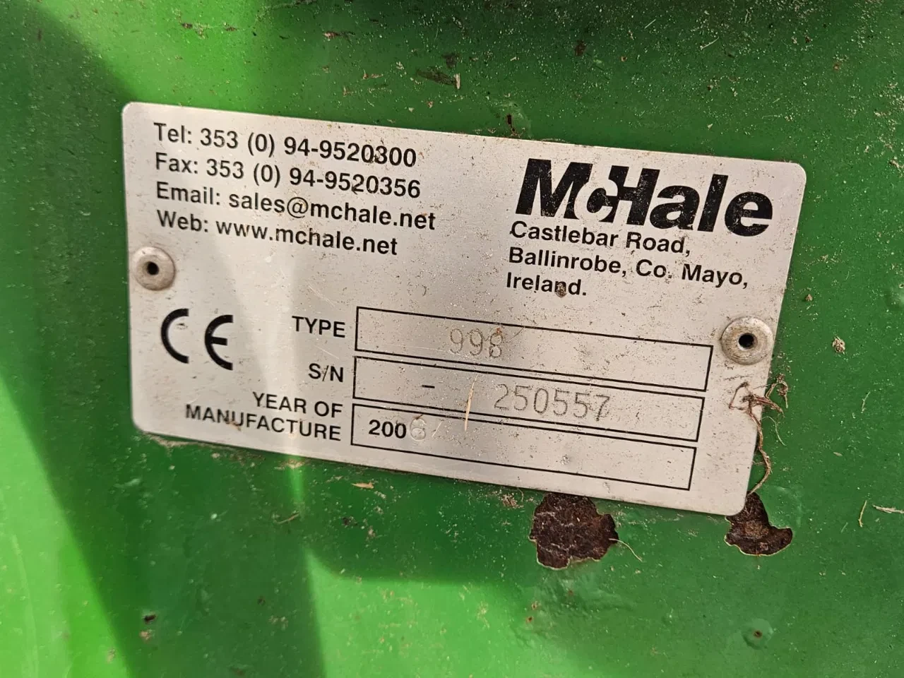 McHale 2006 - 998 wikkelaar imagem 31
