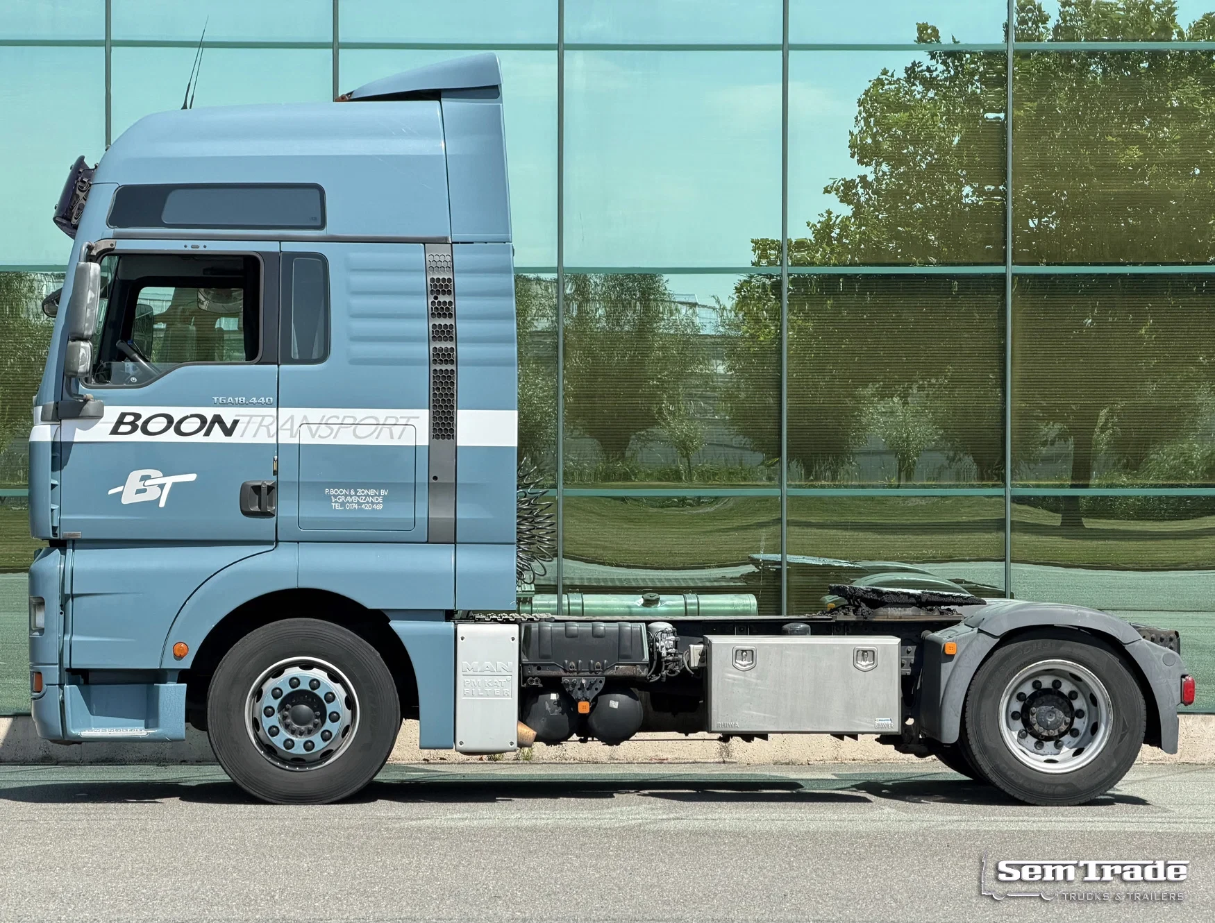 MAN TGA 2008 - 18.440 EURO 4 ONLY 535.000 KM SMART TACHO HOLLAND TRUCK afbeelding 2