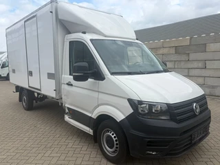 Volkswagen Crafter 2024 - bakwagen koeling airco volle opties rechts bij deur schade kijk de fotos afbeelding 3 miniatuur