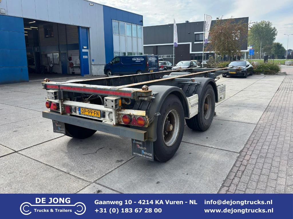 Krone F. ATL 20 2008 - SZ 20 FT Chassis / BPW Drum afbeelding 1
