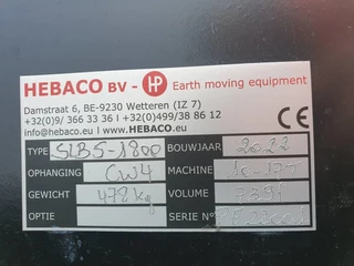 N/A N/A 2022 - Hebaco Excavator ditch clean bucket CW40 obrazek 5